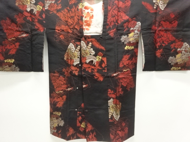 Japanese Kimono / Antique / Haori Silk